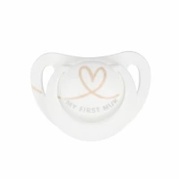 2. Nuk Smoczek Uspokajający Silikonowy 0-6m Star Niebieski 2szt 549043