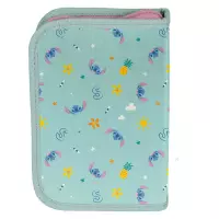 3. Paso Piórnik Dwuklapkowy bez Wyposażenia Stitch Pastel DS25FF-P001BW