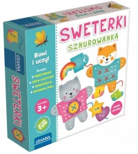 1. Granna Sweterki Sznurowanka