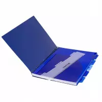 3. Coolpack Kołozeszyt Ciemnoniebieski A4 100 Kartek Kratka 94283CP