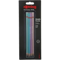 1. Rotring Ołówek Metallic HB 4 Sztuki 2094214