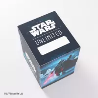 4. Gamegenic: Star Wars Unlimited - Soft Crate - Pudełko na Karty - Darth Vader