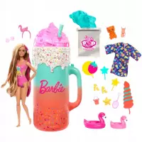 4. Mattel Lalka Barbie Pop Rev  Zestaw PrezentowyTropikalnie Smoothie HRK57