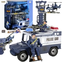 1. Mega Creative Zestaw Policja Baza + Akcesoria i Pojazdy 526072