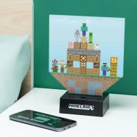 2. Lampka Minecraft - Zbuduj Poziom + 140 naklejek