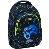 5. Head Plecak Szkolny AB330 Go Playing Neon 502025041