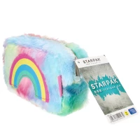 2. Starpak Piórnik Saszetka Pluszowy Tęcza 447228