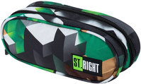 2. St.Right Piórnik Tuba Saszetka Dwukomorowa PU-02 Zielone Klocki 3D 626296