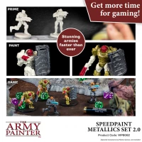 9. The Army Painter: Speedpaint 2.0 - Metallics Set