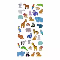 1. Craft With Fun Ozdoba Dekoracyjna Naklejki Zwierzęta 545813