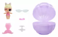 3. MGA LOL Laleczka z Niespodzianką Surprise Mermaids Baby Sisters Syrenka w Muszelce 556512