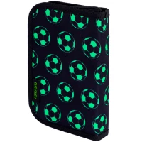 4. AstraBag Piórnik AC11 Pojedynczy Jednoklapkowy z Wyposażeniem Neo Football 503024063