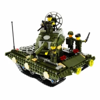 6. Mega Creative Alleblox Klocki Konstrukcyjne Militarne Czołg 478261