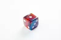 2. Gamegenic: Galaxy Series - D6 Dice Set (16 mm) - Zestaw 12 Kości - Mars