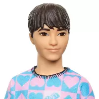 4. Mattel Barbie Lalka Stylowy Ken Bluza HRH24 