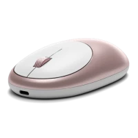 3. Satechi M1 Wireless Mouse - Mysz Optyczna Bluetooth Rose Gold