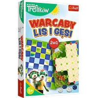 1. Trefl Rodzina Treflików Warcaby / Lis i Gęsi