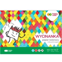2. Happy Color Wycinanka Color A4 10 Kartek 100g 039508