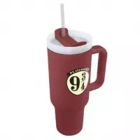 4. Kubek Podróżny ze Słomką Harry Potter peron 9 3/4 - 1180 ml