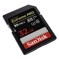 5. SanDisk Secure Digital (SDHC) 32 GB Extreme Pro 95MB/s V30 C10 UHS-I U3