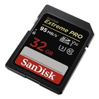 4. SanDisk Secure Digital (SDHC) 32 GB Extreme Pro 95MB/s V30 C10 UHS-I U3