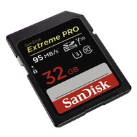 2. SanDisk Secure Digital (SDHC) 32 GB Extreme Pro 95MB/s V30 C10 UHS-I U3