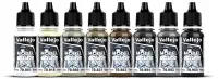 2. Vallejo: 70.151 - Model Color - Figure - Black & White (8 x 18 ml)