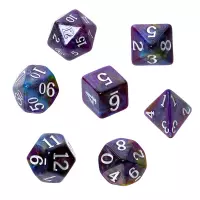 4. Komplet kości REBEL RPG - Akrylowe - Droga Mleczna