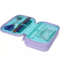 5. CoolPack Jumper 3 Piórnik Trzykomorowy z Wyposażeniem Stitch Pastel F067885