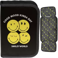 4. Paso Piórnik Dwuklapkowy bez Wyposażenia Smiley SM24LK-P001BW