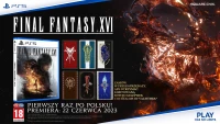 1. Final Fantasy XVI PL (PS5) + Naszywka!