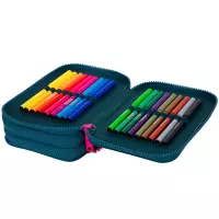 3. CoolPack Jumper 3 Piórnik Trzykomorowy Z Wyposażeniem Sunny Day F067663