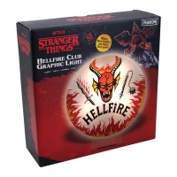 1. Lampka Stranger Things klub Hellfire - Logo