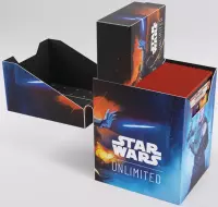 4. Gamegenic: Star Wars Unlimited - Soft Crate - Pudełko na Karty - Rey/Kylo Ren