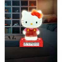 3. Lampka 3D z Budzikiem Hello Kitty