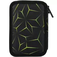 7. Starpak Piórnik Dwukomorowy z Wyposażeniem Geometric 553007