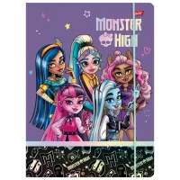 1. Bambino Teczka z Gumką A4 Monster High 661167