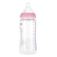 2. Nuk Butelka z Wskaźnikiem temp. 300ml 0-6m First Choice+ Różowa 527911