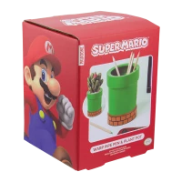 1. Przybornik na Biurko - Doniczka Super Mario