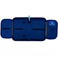 6. AstraBag Piórnik AC1 Pojedynczy Dwuklapkowy bez Wyposażenia Football Light 503025023