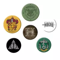 2. Harry Potter Zestaw Przypinek - Symbole