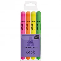 1. Interdruk Zakreślacze Neonowe 4 kolory Academy 350022