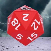 7. Pudełko na Kości Dungeons & Dragons D20 - 13,5 cm