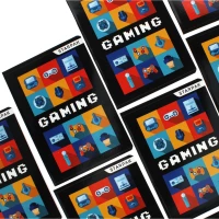 4. STRPAK Zeszyt W Kratkę A5 Gaming 16 kartek 479732