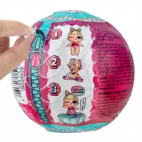 11. MGA LOL Laleczka z Niespodzianką Mermaids Tots Syrenka 556511