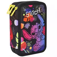 2. CoolPack Jerry Zestaw Szkolny Stitch 3el Plecak Black F029886 + Piórnik F067886 + Worek F054886