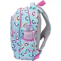 3. AstraBag Plecak Szkolny AB330 Minty Pandas 502025010