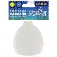 1. Starpak Szablon Do Malowania Twarzy Op.10 Szt. Halloween  548333