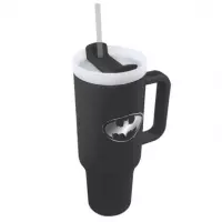 5. Kubek Podróżny ze Słomką  Batman - Logo - 1180 ml