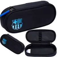 4. FC Barcelona Piórnik AC6 Saszetka Usztywniona Black 503025048